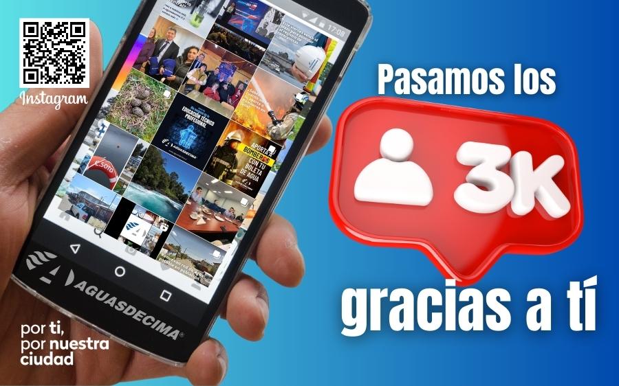 Somos más de tres mil en la comunidad Instagram